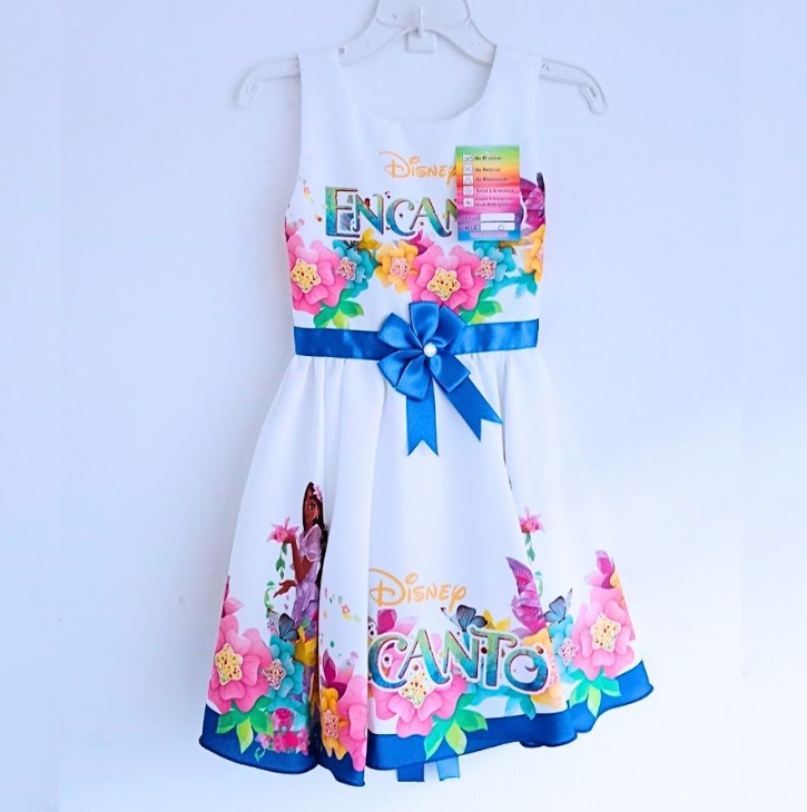 vestido encanto nina